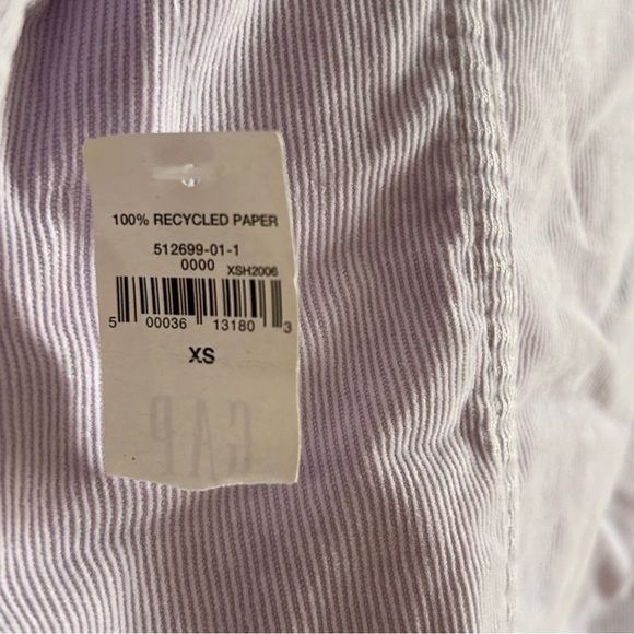 NWT GAP Lavender Corduroy Jacket - Picture 7 of 8